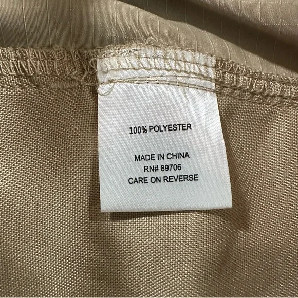 Propper Edgetec Tactical Pants Khaki 36x32 Slider Waist DWR Ripstop Mens - Picture 9 of 10